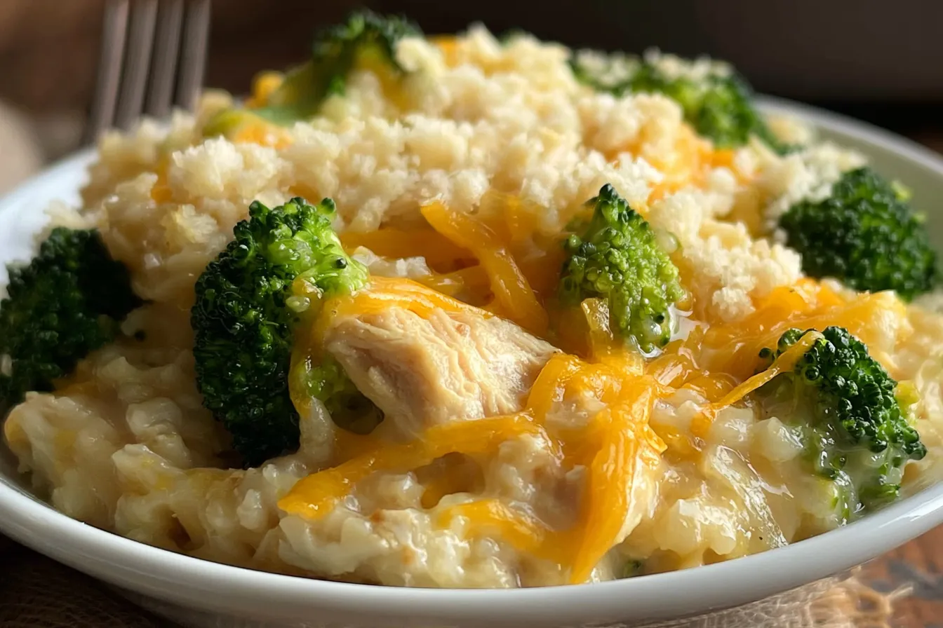 Cheddar Chicken Broccoli Bake: Easy Family Favorite Recipe 4 Cheddar Chicken Broccoli Bake