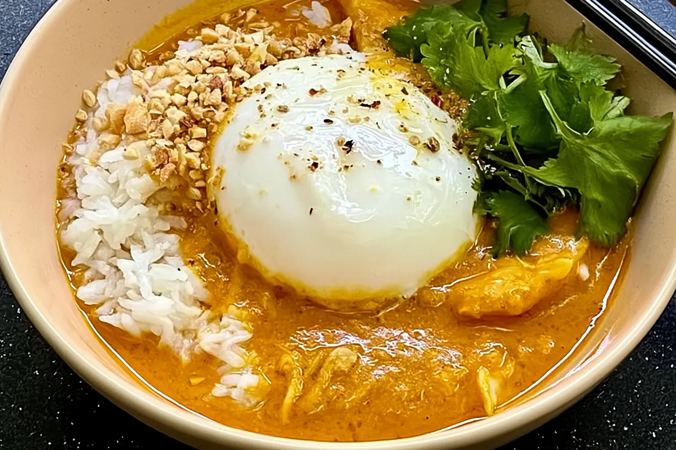 Chef John's Peanut Curry Chicken Plated