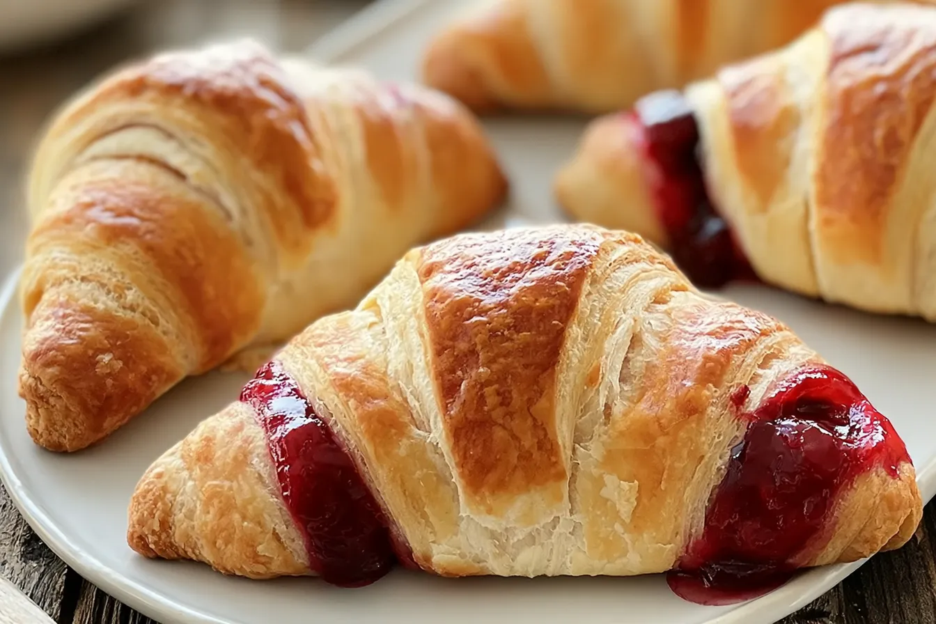 Cherry Pie Crescent Rolls 