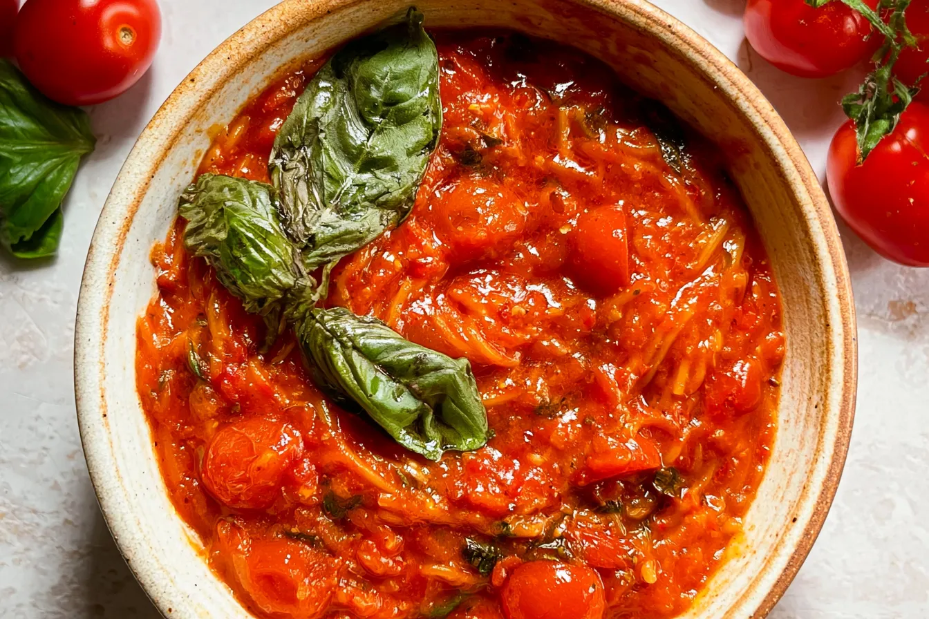 Cherry Tomato Pasta Sauce: A Flavorful Delight You’ll Love 4 Cherry Tomato Pasta Sauce