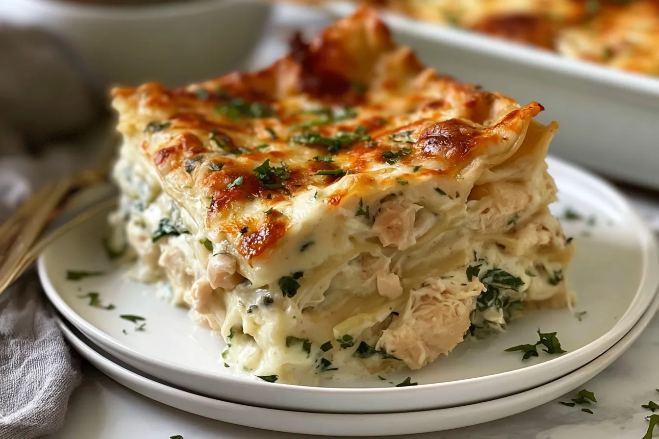 Chicken Alfredo Lasagna 