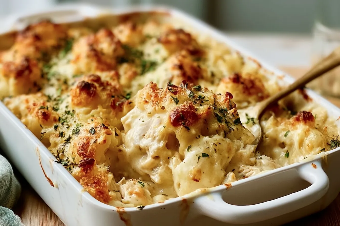 Delicious Chicken Casserole Bake Ready to Serve