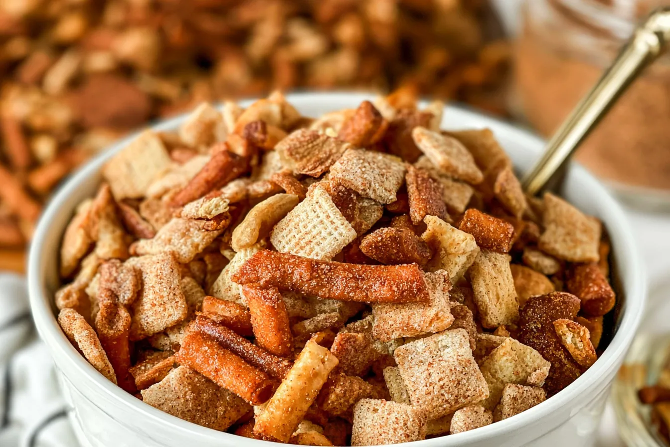 Churro Chex Mix – Sweet and Crunchy Delight