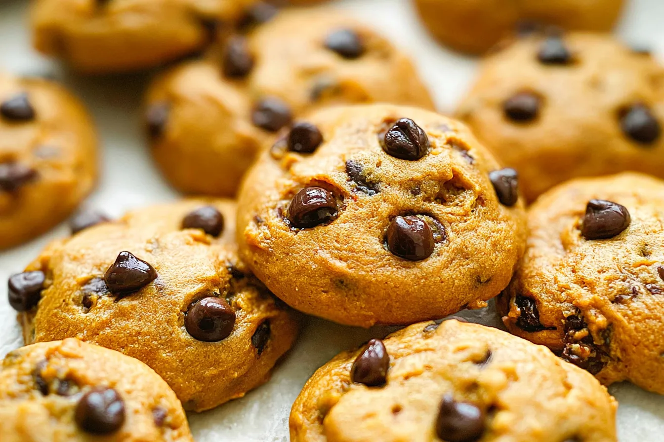 Classic Pumpkin Chocolate Chip Cookies Ready to Enjoy