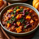 cozy crockpot pumpkin chili easy fall dinner recipe 3