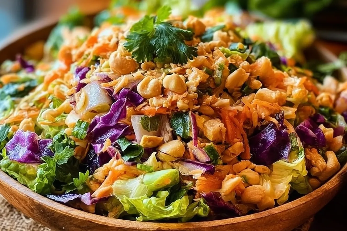 Crispy Thai Salad with Vibrant Vegetables