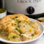 Crock Pot Chicken Pot Pie: Comfort in Every Bite 5 Crock Pot Chicken Pot Pie Freshly Served