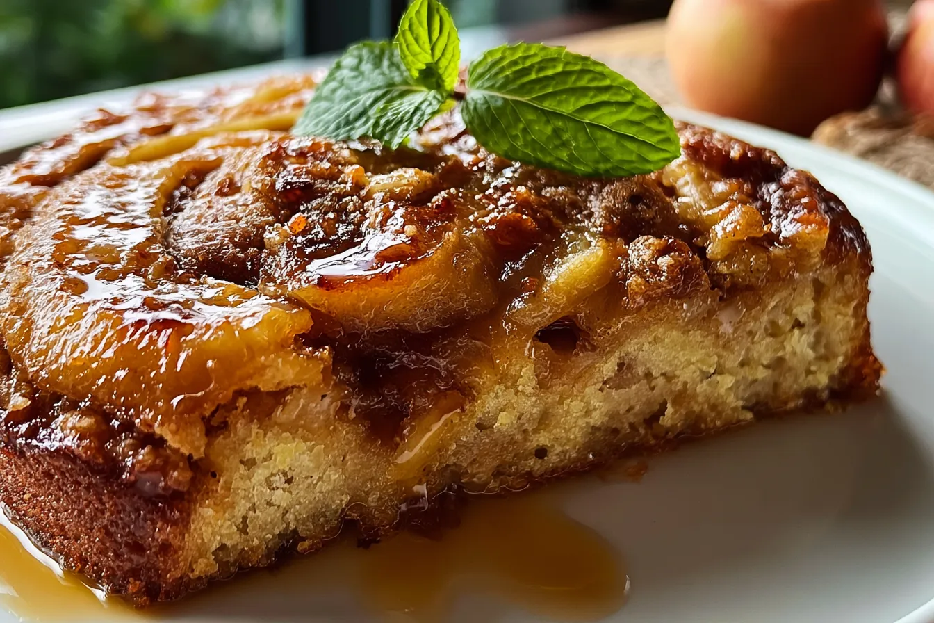 Delicious German Apple Cake Freshly Baked