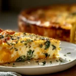 Dreamy Fluffy Crustless Quiche - So Creamy & Irresistible! 5 Dreamy Fluffy Crustless Quiche - Perfectly Creamy and Delicious