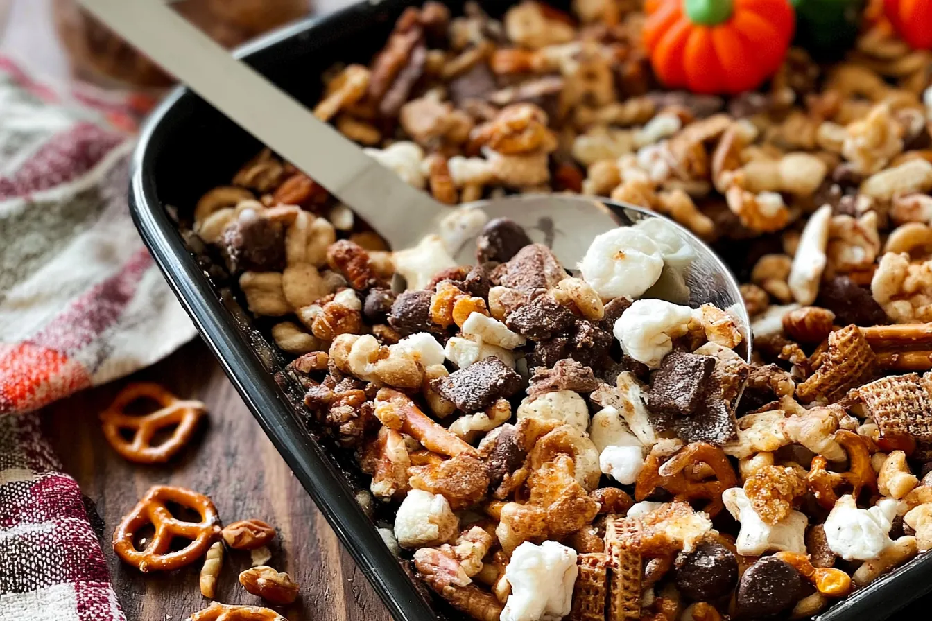 Easy Fall Snack Mix Ingredients