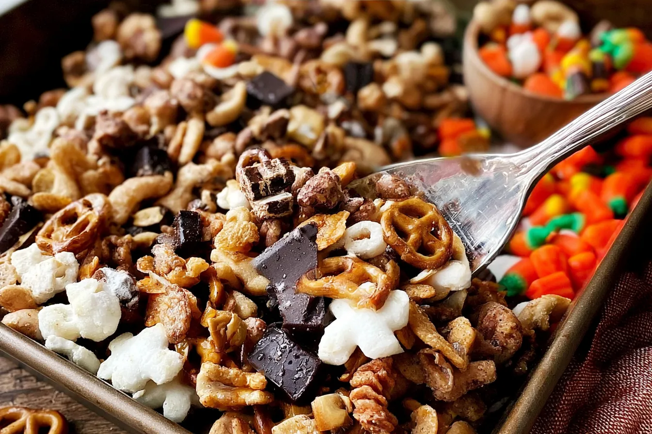 Easy Fall Snack Mix 