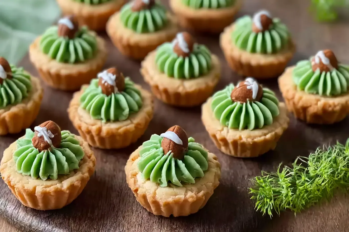 Easy Football Cookie Cups Ready for Game Day Celebration
