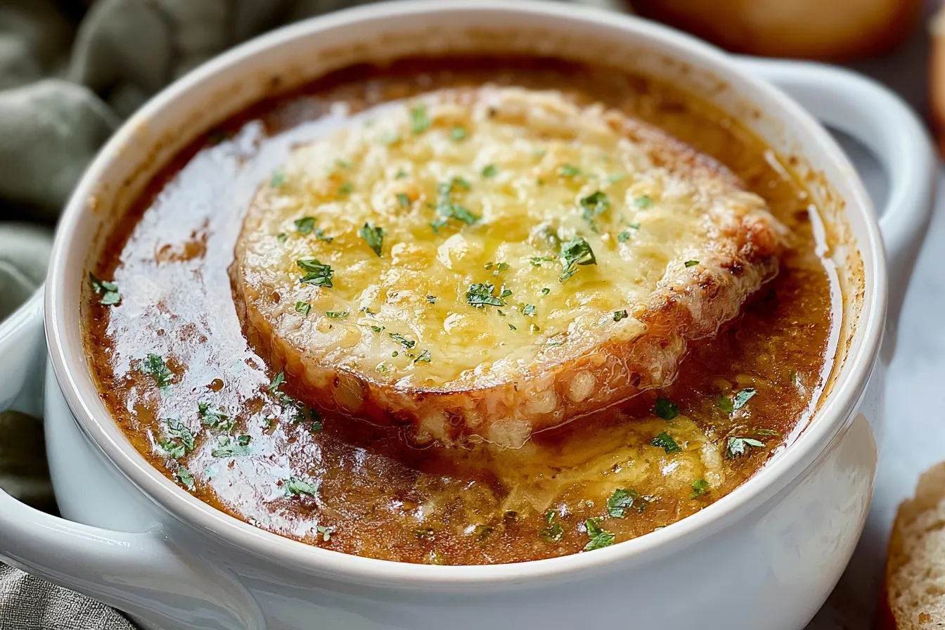 Easy French Onion Soup Recipe: Comfort in a Bowl 4 Easy French Onion Soup Recipe