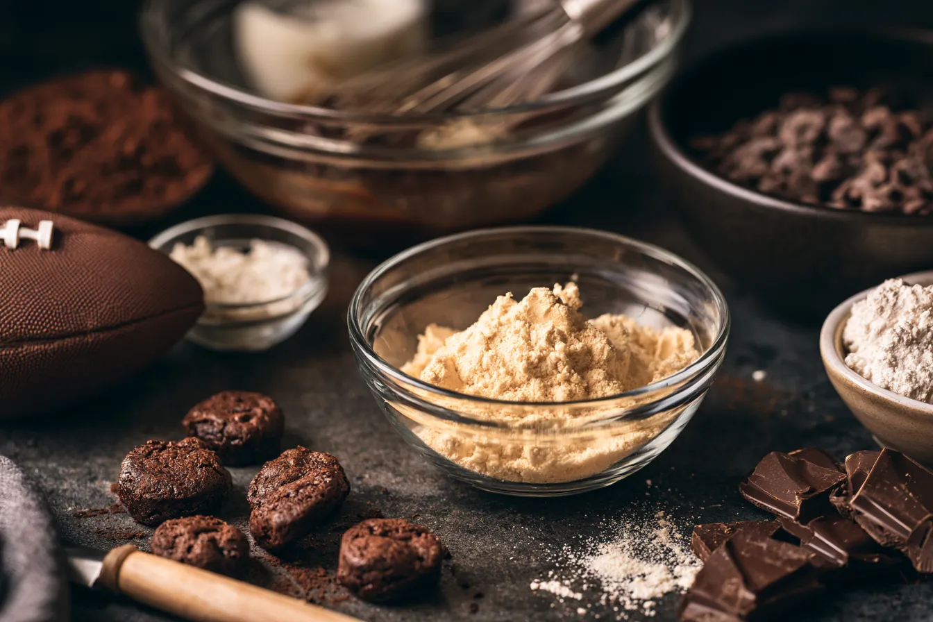 easy mini football brownie bites best game day dessert 4