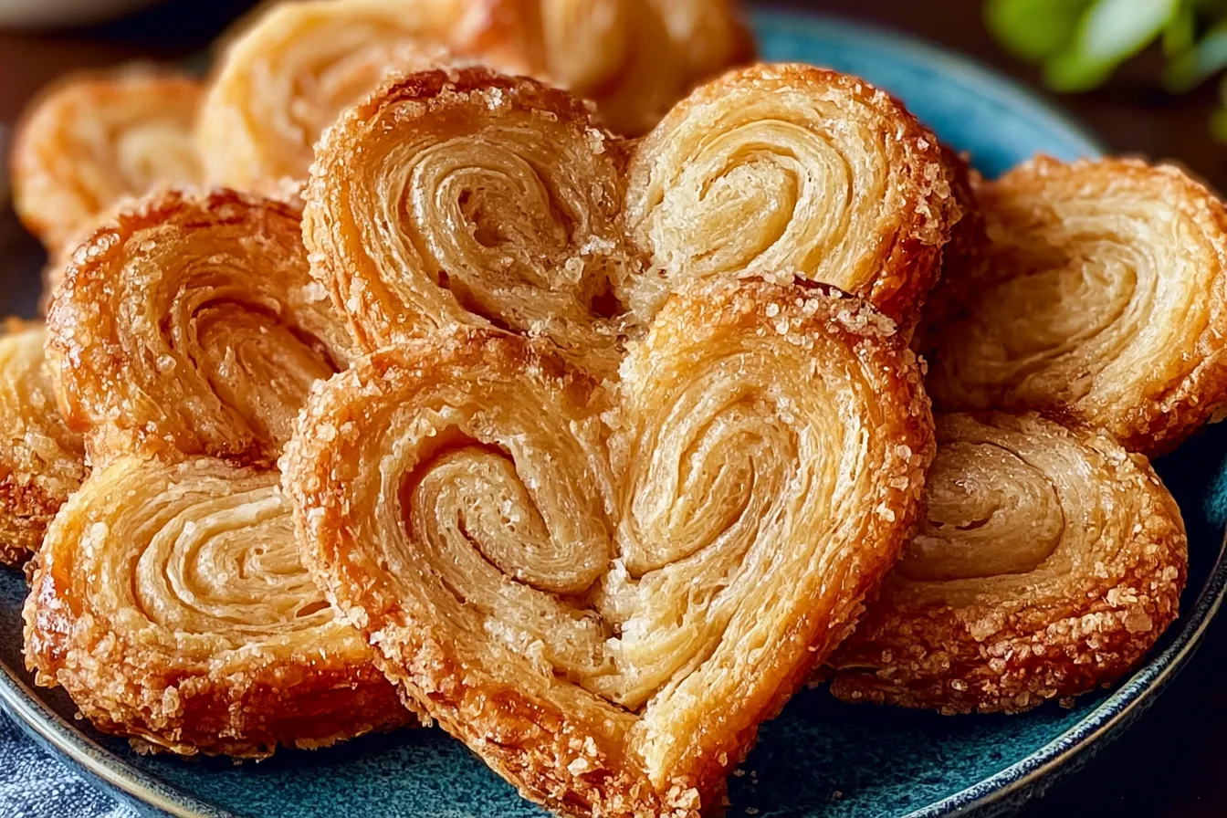 Easy Palmiers Cookies (3-Ingredient Puff Pastry) Recipe