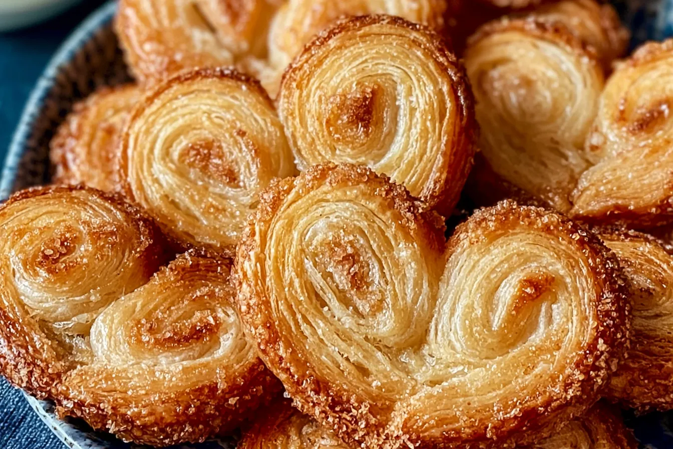 Easy Palmiers Cookies (3-Ingredient Puff Pastry) Made Simple 4 Easy Palmiers Cookies (3-Ingredient Puff Pastry)