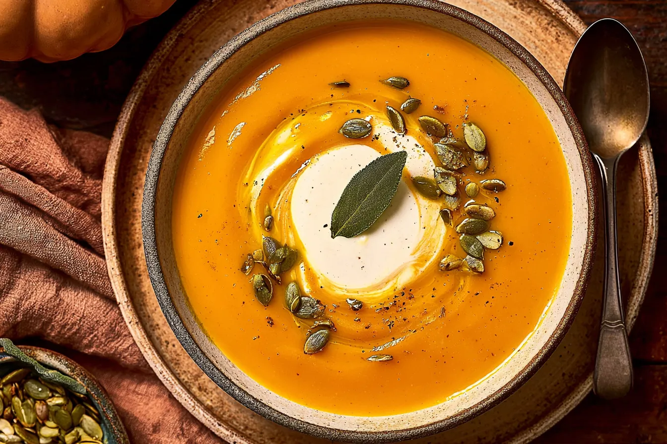 Deliciously Creamy Easy Pumpkin Soup