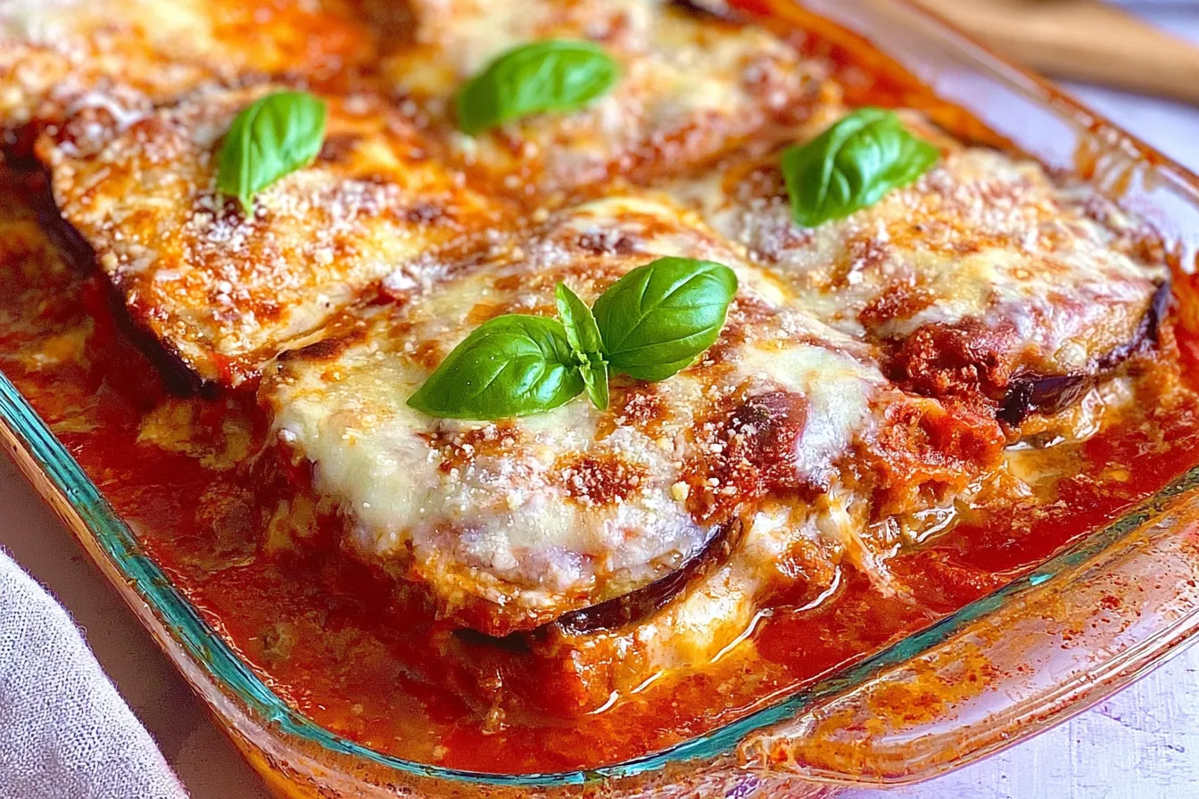 Eggplant Parmigiana: Delicious Vegan Comfort Food Recipe 4 Eggplant Parmigiana