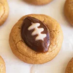 Football Blossom Cookies - Perfect Game Day Treats