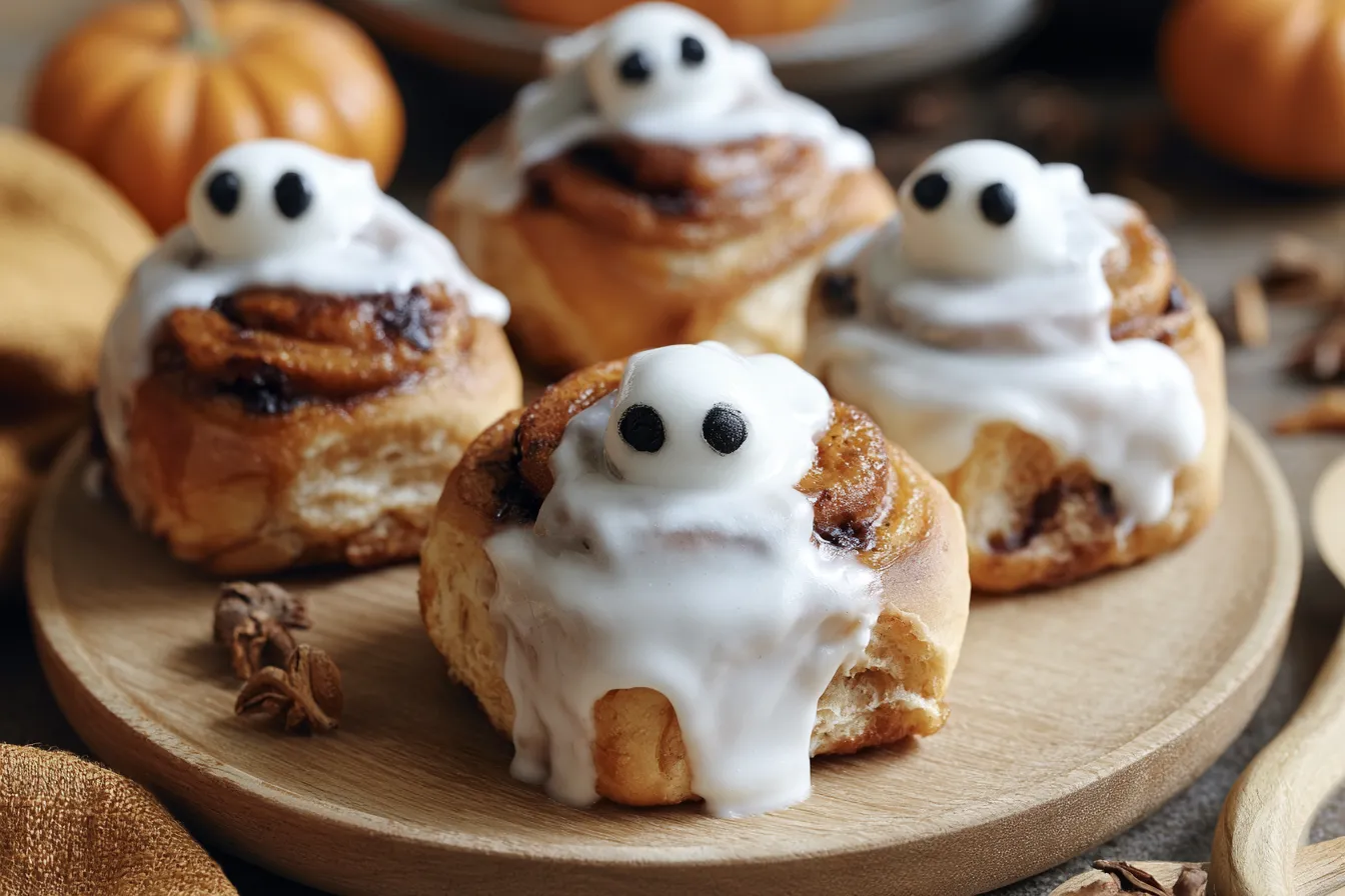 Ghost Cinnamon Rolls 