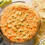 Greek Yogurt Buffalo Chicken Dip Recipe (No Cream Cheese) Yum! 14 Creamy Greek Yogurt Buffalo Chicken Dip (No Cream Cheese)