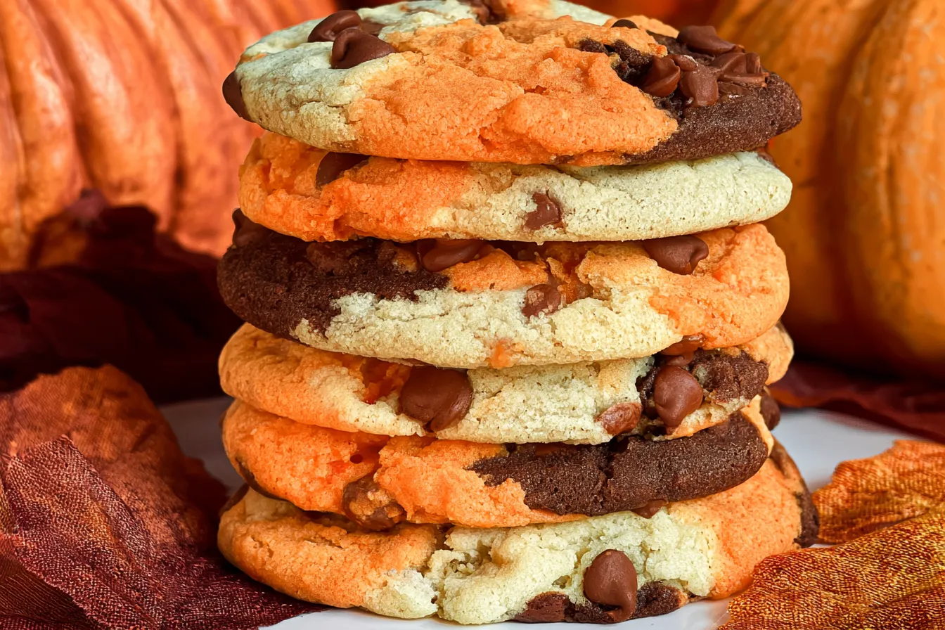 Harvest Marble Chocolate Chip Cookies: A Sweet Delight 3 Harvest Marble Chocolate Chip Cookies Freshly Baked