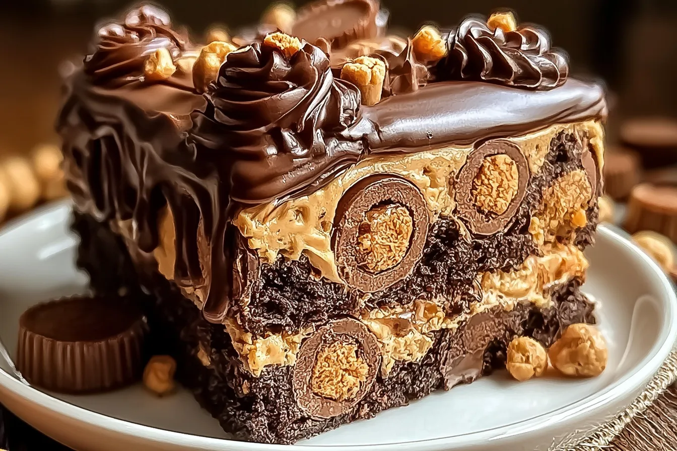 Indulgent Reese’s Peanut Butter Earthquake Cake You’ll Love 4 Indulgent Reese’s Peanut Butter Earthquake Cake You’ll Love