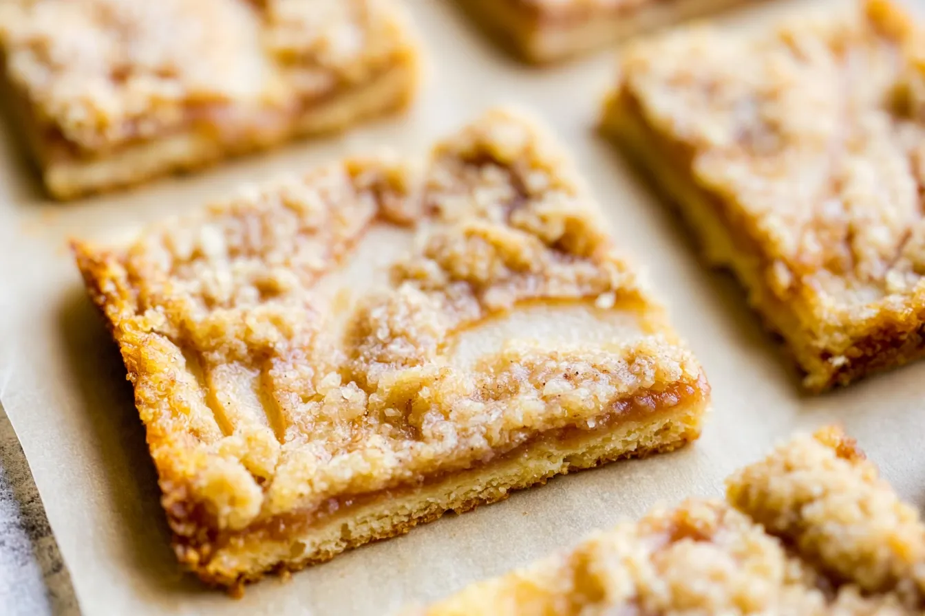 Delicious Insanely Good Pear Crumble Bars