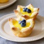 Lemon Curd Puff Pastry Cups: A Delightful Treat to Savor 5 Lemon Curd Puff Pastry Cups Close-Up