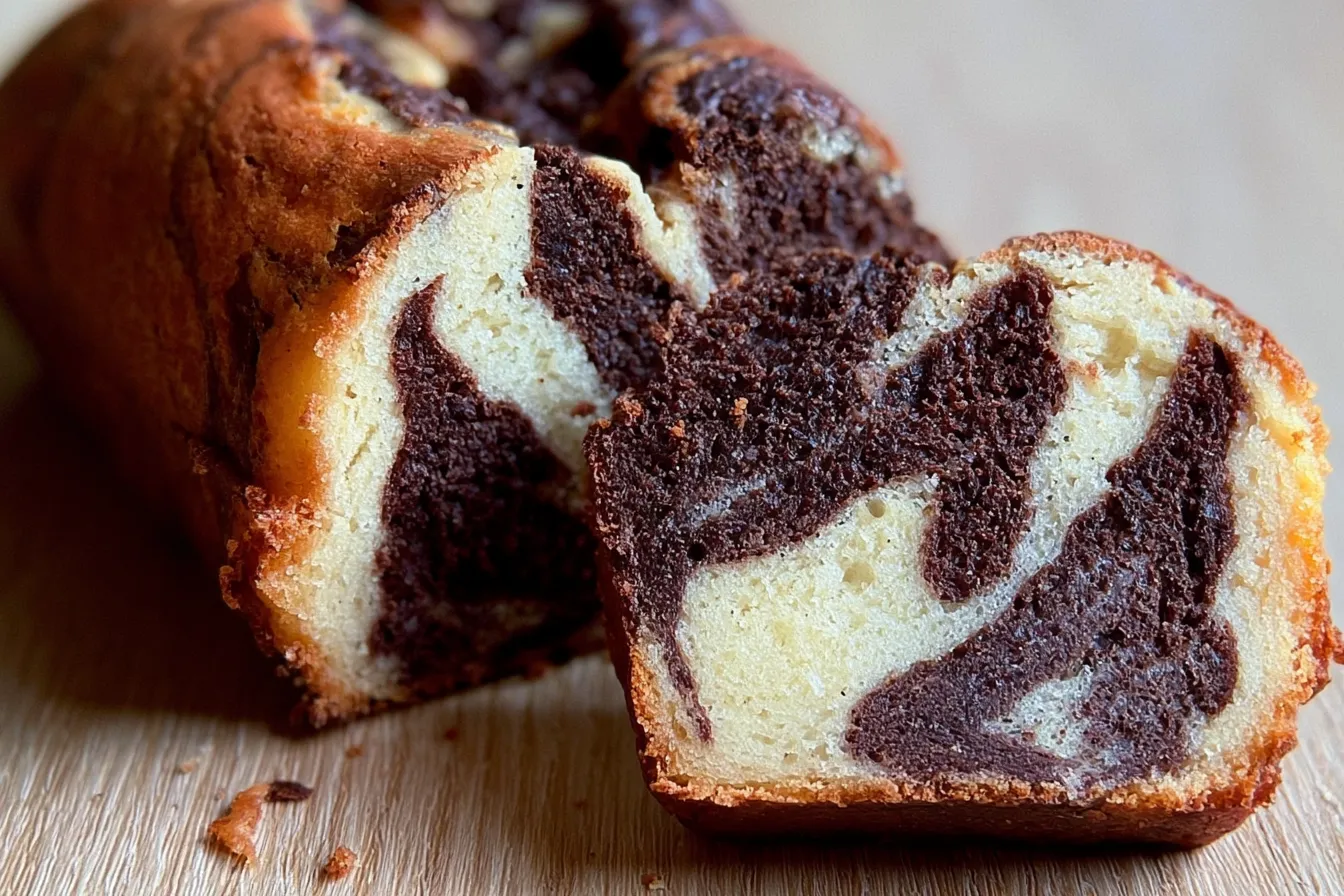 Mouthwatering Marble Cake (Classic German Marmorkuchen)