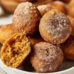 Mini Pumpkin Donut Muffins Fresh Out of the Oven