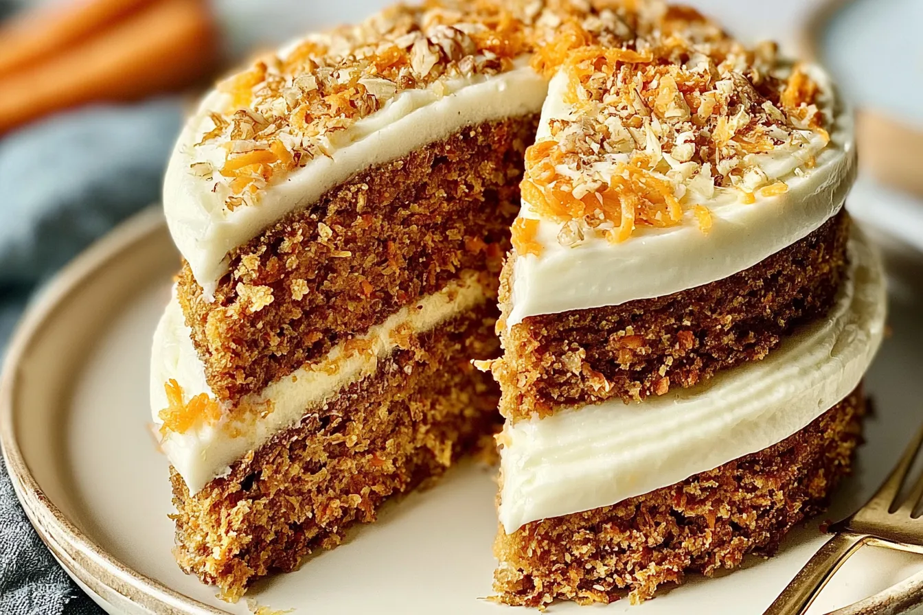 No Sugar No Flour Carrot Cake 