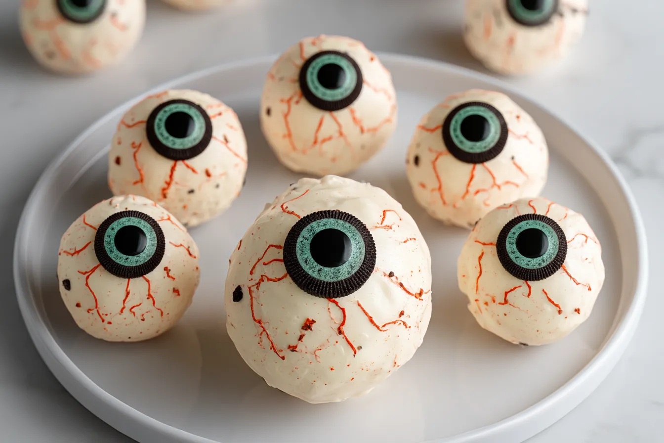 Oreo Ball Eyeball Halloween Truffle 