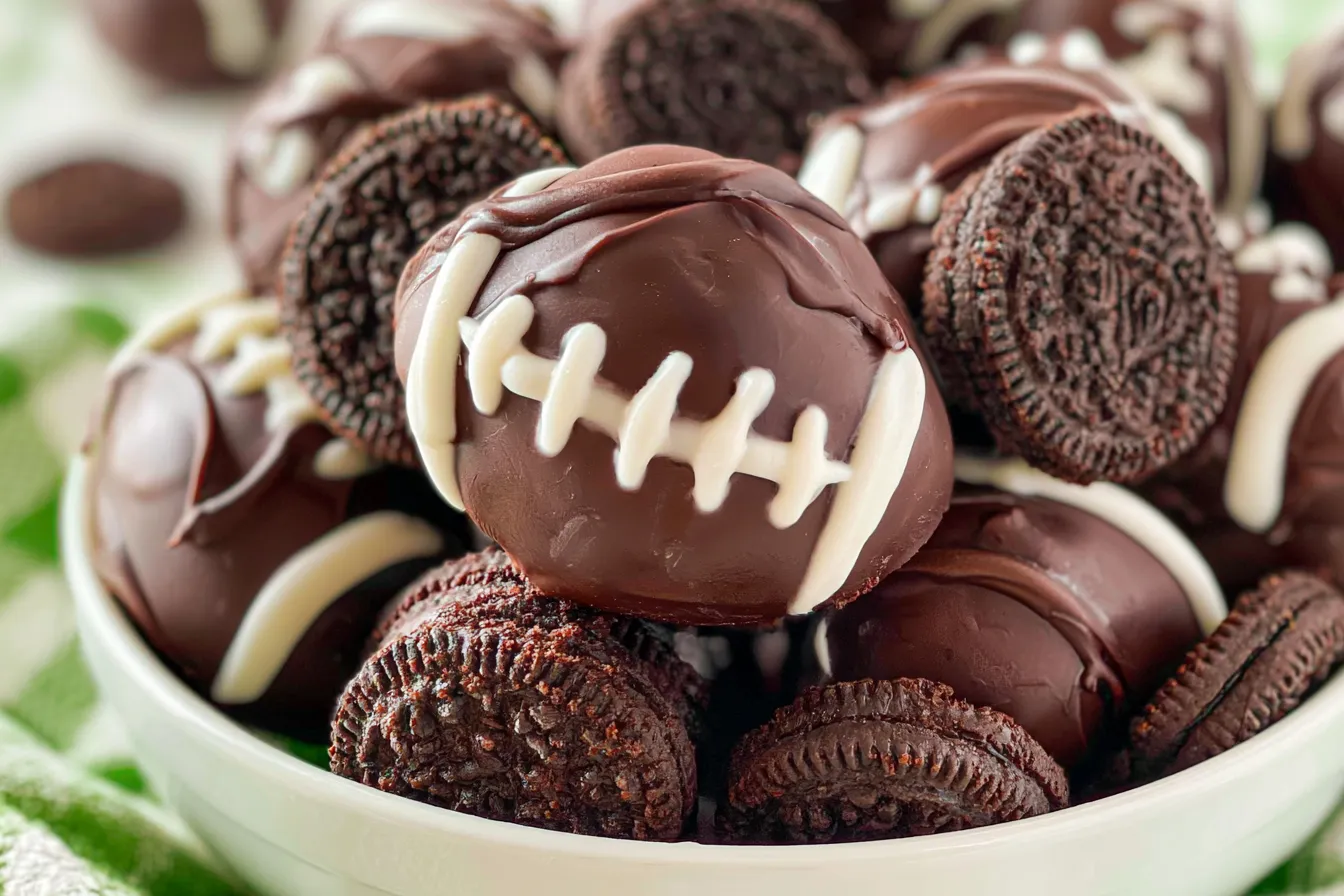 Oreo Football Truffles: A Winning Treat for Game Day 4 Oreo Football Truffles
