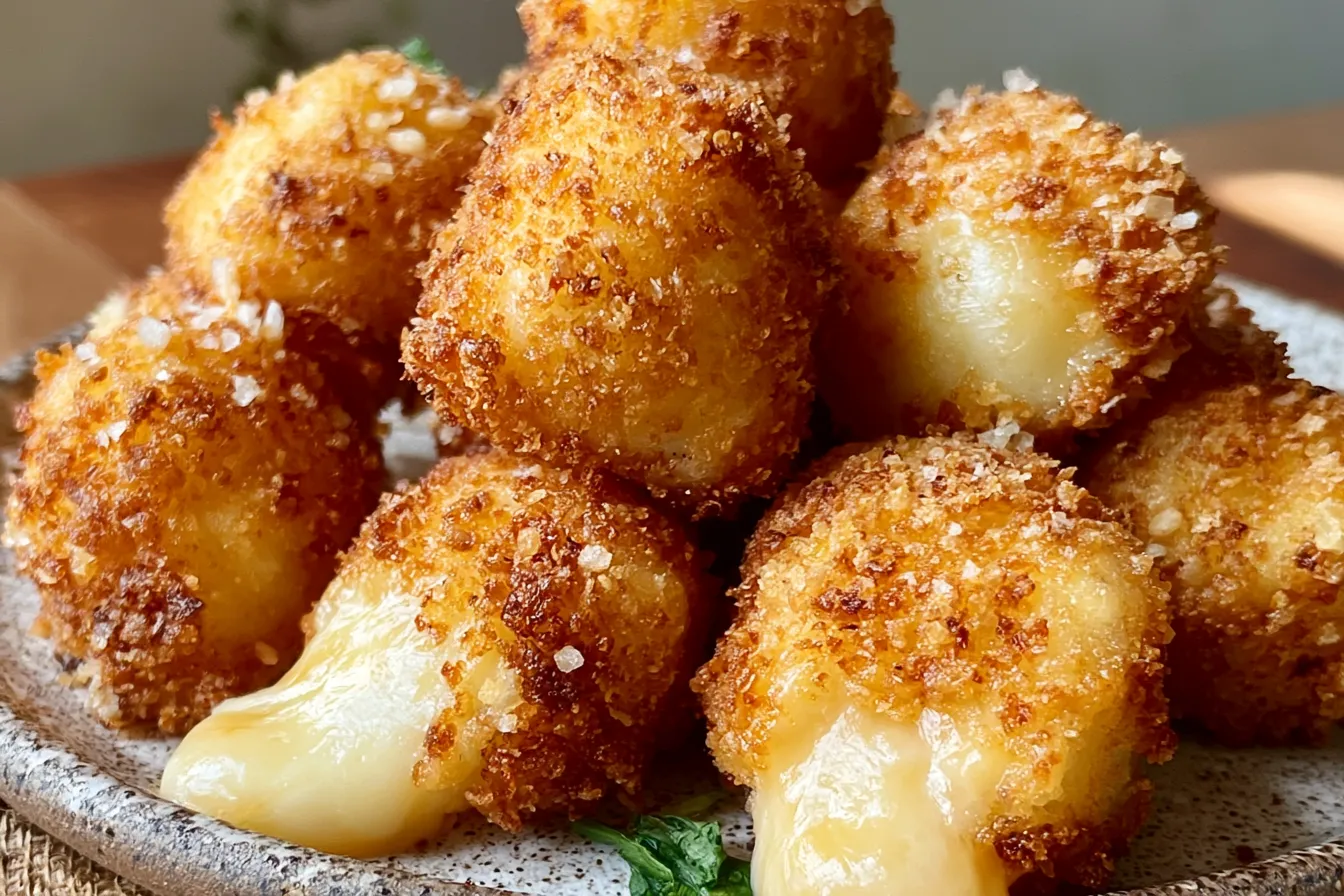 Parmesan Mozzarella Bites: The Ultimate Air-Fried Crispy Snack
