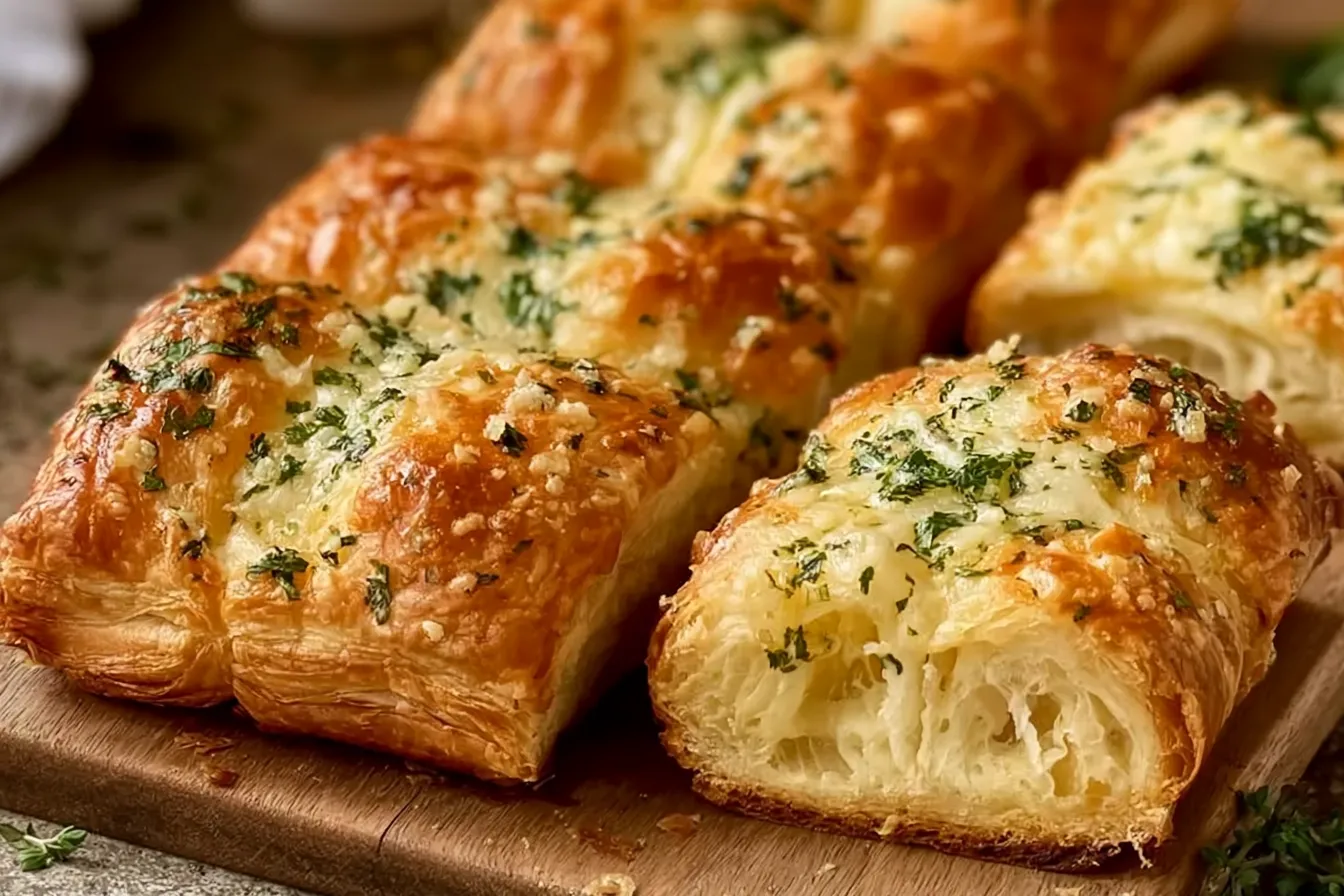 Puff Pastry Garlic Bread: A Delicious Crunch Awaiting You 4 Puff Pastry Garlic Bread