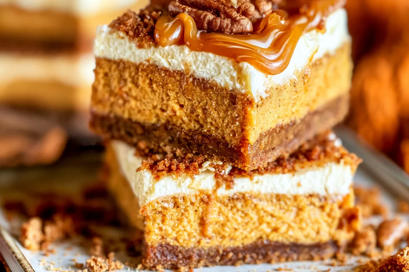 Pumpkin Cheesecake Bars: Fall’s Best Dessert