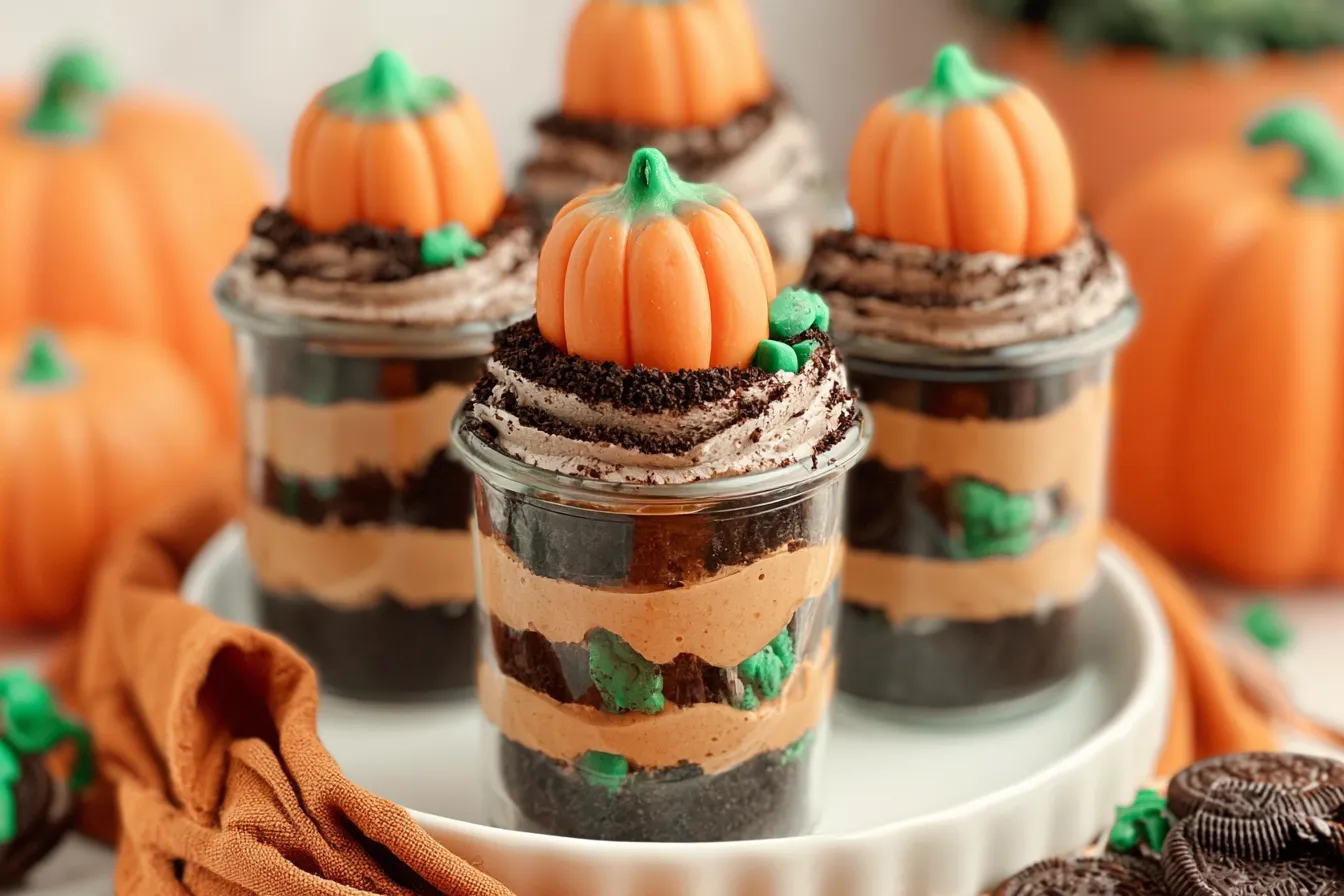 Pumpkin Dirt Cups