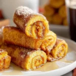 Pumpkin French Toast Roll-Ups: A Cozy Fall Treat 5 Pumpkin French Toast Roll-Ups Ready to Serve