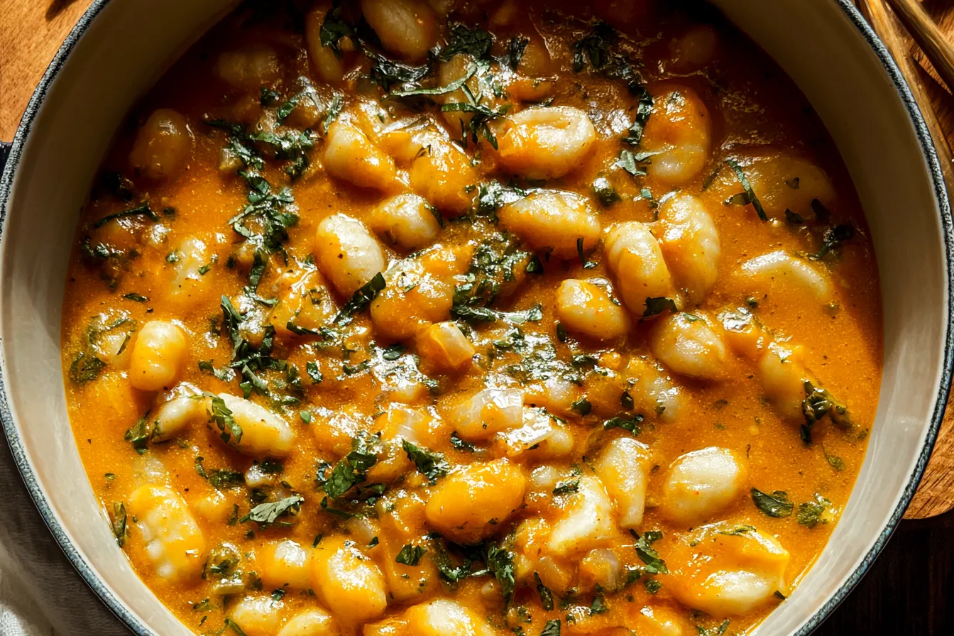 Pumpkin Gnocchi: A Cozy Comfort Food You’ll Love! 3 Pumpkin Gnocchi Served with Sage Butter Sauce