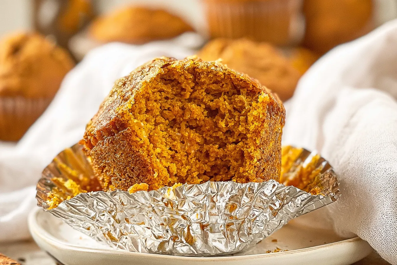 Delicious Pumpkin Muffins Freshly Baked