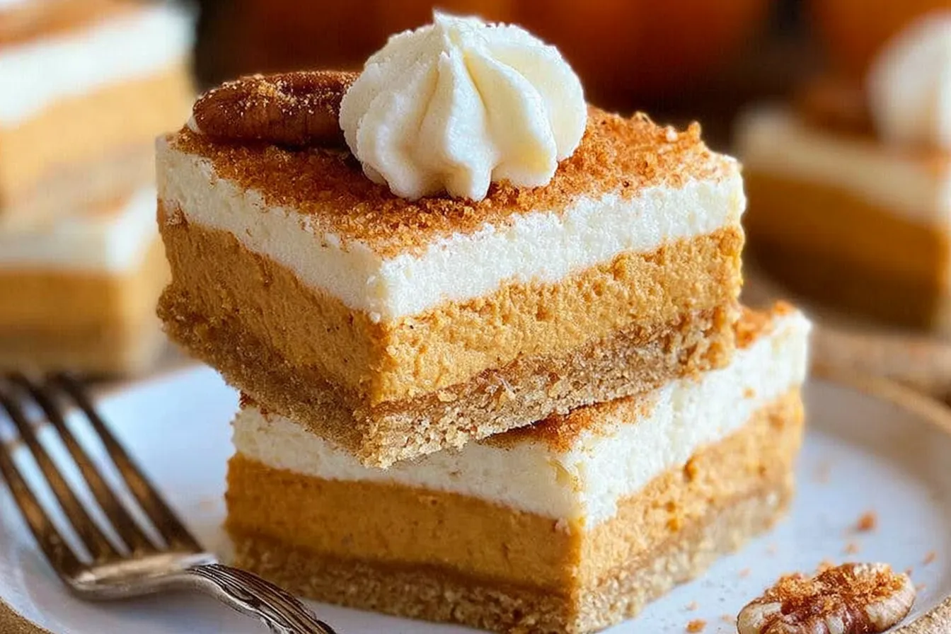 Pumpkin Pie Cheesecake Bars: A Delicious Fall Treat 4 Pumpkin Pie Cheesecake Bars