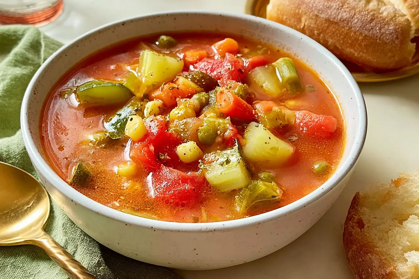 Quick and Easy Vegetable Soup 