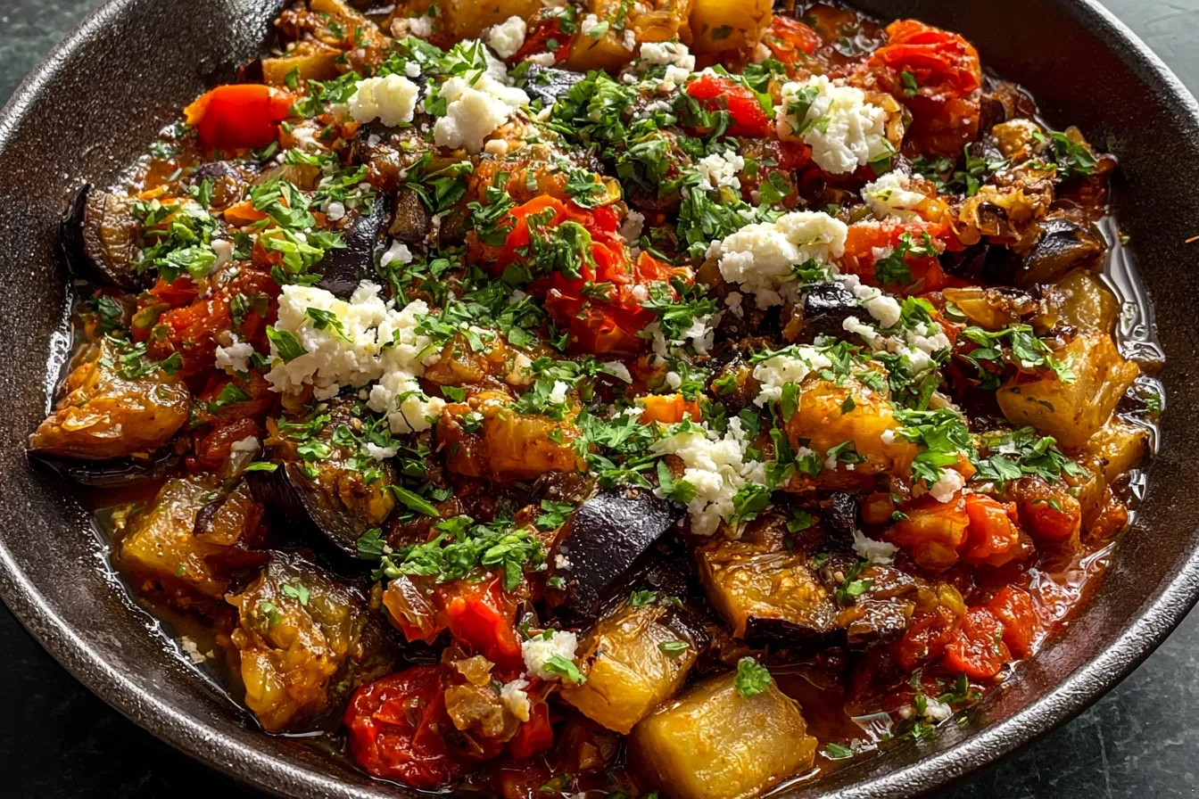 Quick Mediterranean Eggplant Skillet: A Flavorful Delight 4 Quick Mediterranean Eggplant Skillet