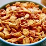 Delicious Homemade Ranch Snack Mix in a Bowl