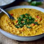 Red Lentil Dahl (Best Recipe) - A Comfort Food You’ll Love 15 Bowl of Red Lentil Dahl - Healthy Vegan Delight