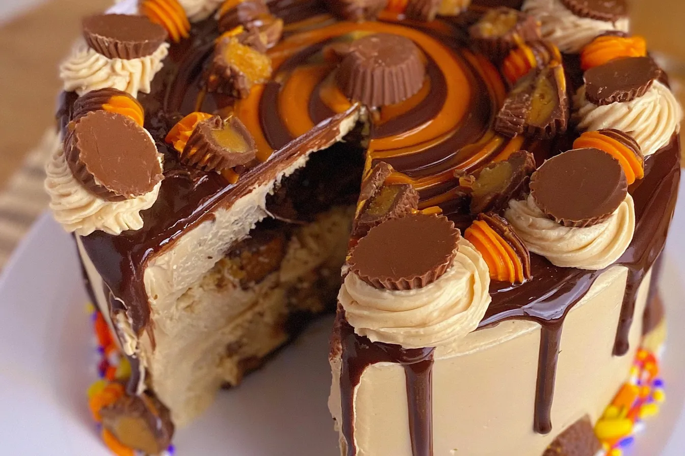 Reese's Explosion Cake: Decadent Layers of Delight