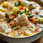 Rich and Creamy Fish Stew: A Comforting Delight for Dinner 15 Delicious Rich and Creamy Fish Stew in a Bowl