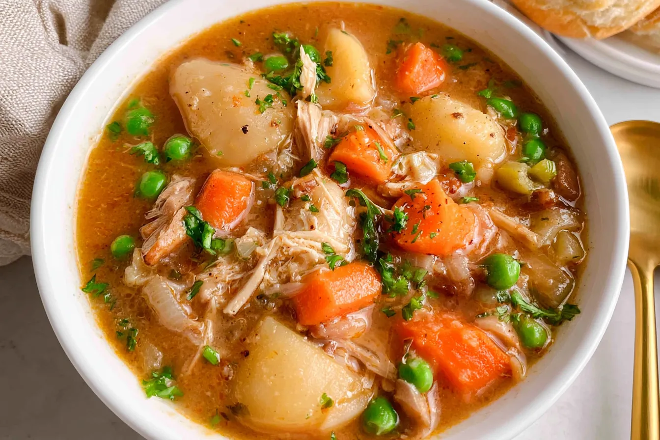 Slow Cooker Fall Chicken Stew - Delicious and Hearty
