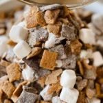S’mores Muddy Buddies in a Bowl